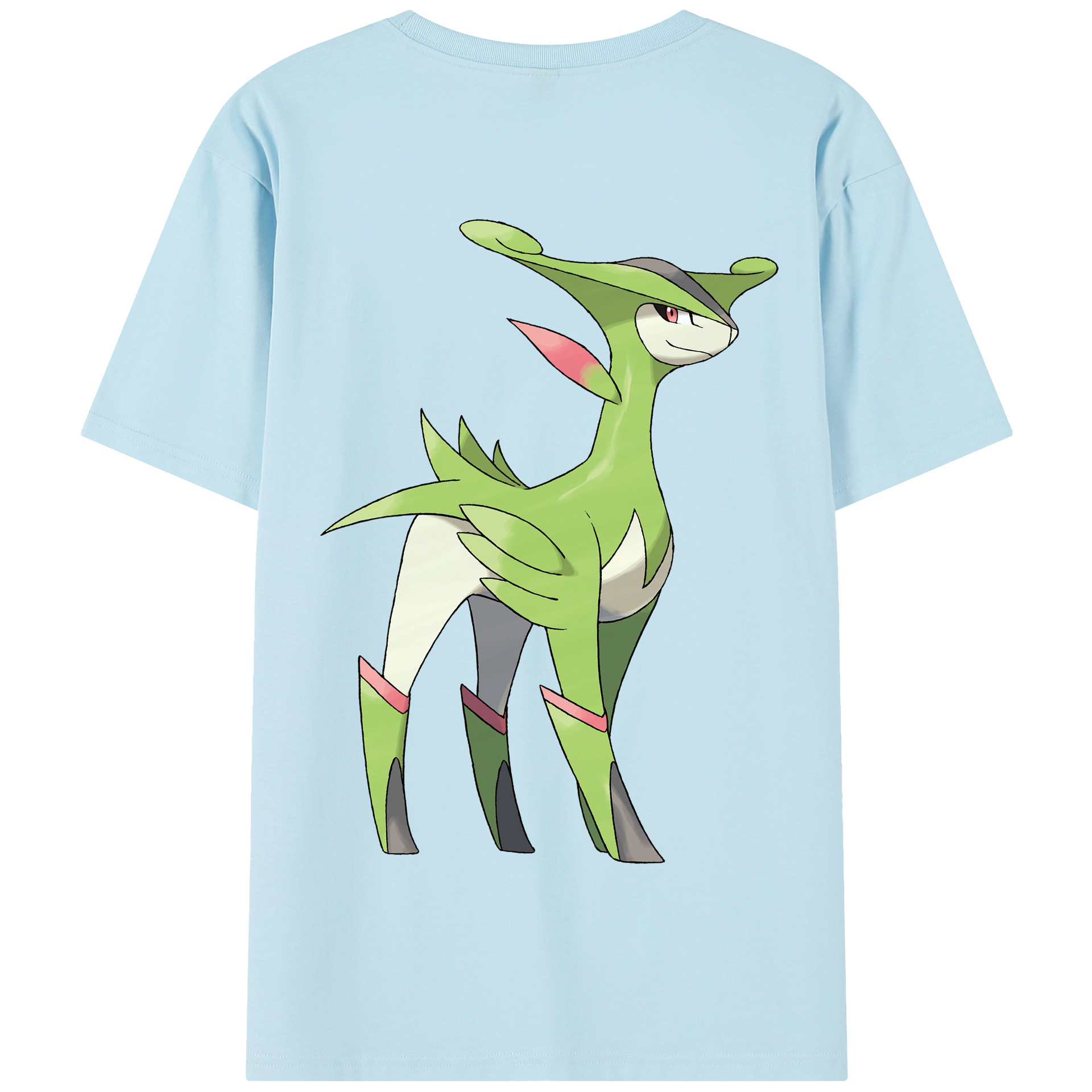 （画像用） ポケットモンスター Pokémon 綿100％半袖Tシャツ（背面プリント）